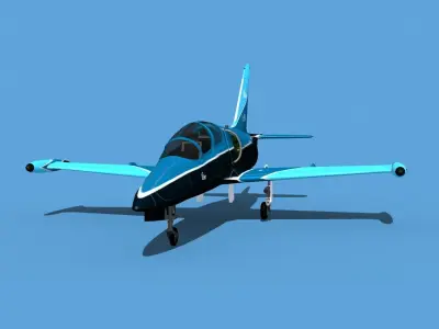 Aero Vodochody L-39C Albatross V07 3D model