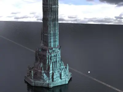 Pillars of the Giants Main Tower 3D model