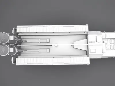Iskander 9k720 Scale model   3D print model