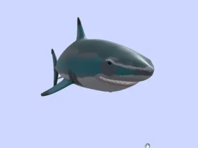 shark paint Free 3D model