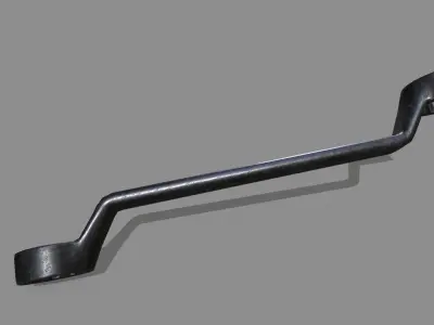 wrench Low-poly 3D model 16