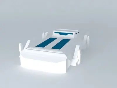 Sketchy Physics SL Landing Carrier  Free 3D model