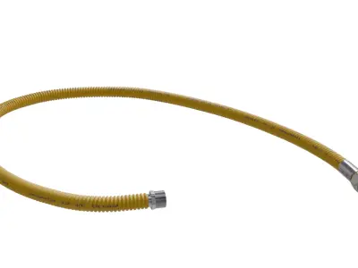Flexible gas hose 3D model