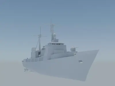 BRP Gregorio Del Pilar Class 3D model