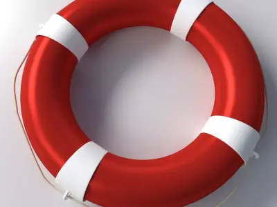 Safety Ring Float 3D model