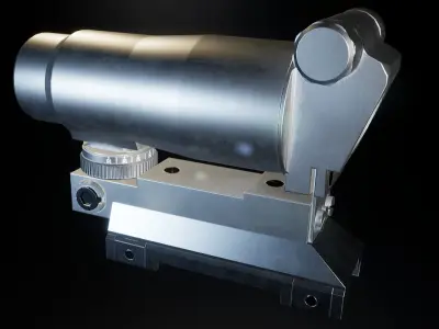 AAA PKA Scope Game Ready PBR Low-poly 3D model