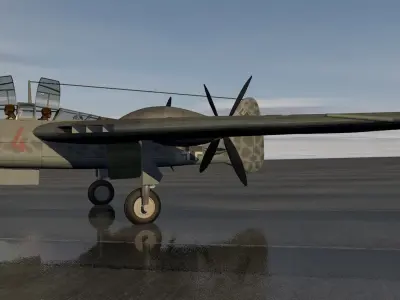 Messerschmitt Me-265 3D model
