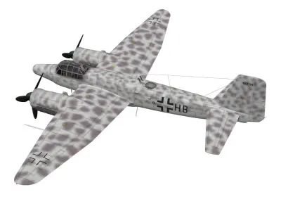Junkers Ju 88 G-6 3D model purchase