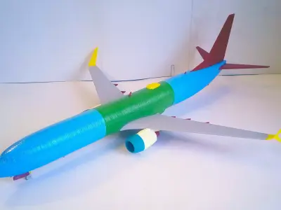 171214 Model kit Boeing 737-900 Split Scimitar Down 3D print model