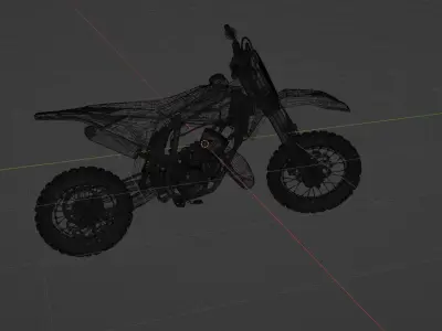 HUSQVARNA TC 50 3D model