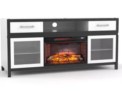 Electric Fireplace Free 3D model order