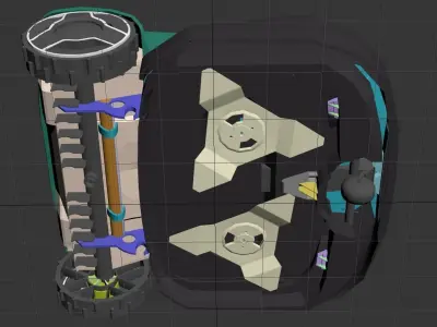 Lawn Mower Robomow RS635 Robot 3D model