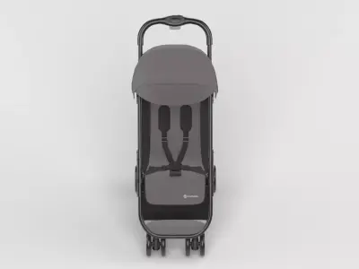 Baby stroller 3D model 3D model 19