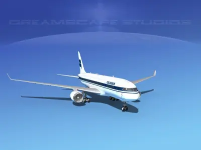 Boeing 787-8 Icelandair 3D model
