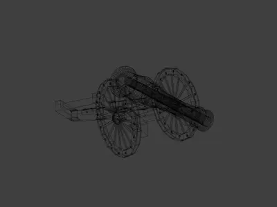 Low-poly pack of medieval weapons Low-poly 3D model