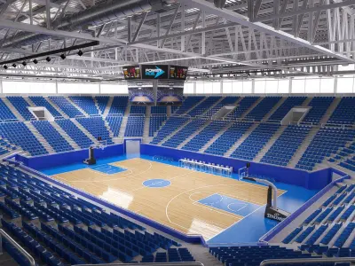 Basketball Arena 03 3D model