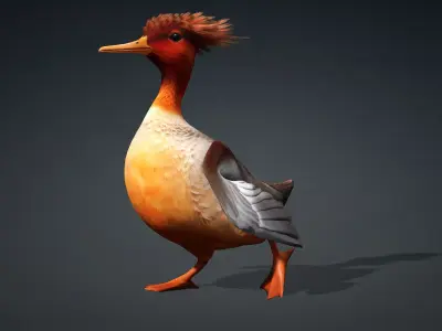 Duck-B4 3D model