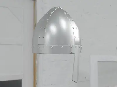Medieval Norman Helm 3D model