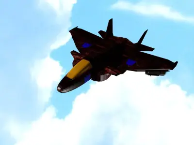 Low poly Transformable  Mecha Robot  Free low-poly 3D model
