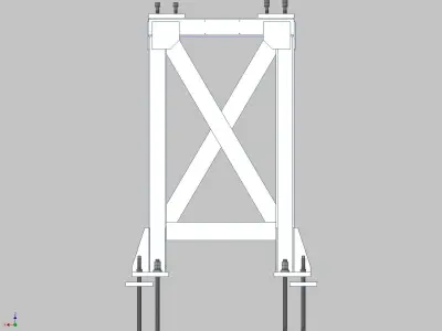 26381-ROBOT BASE BX300L-1500 3D model