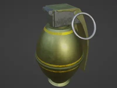 M26 Grenade 3D model