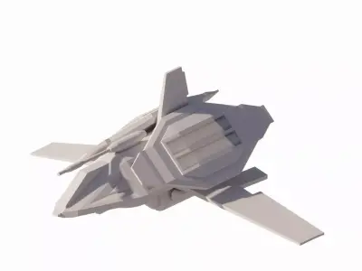  Spaceship-spacecraft-Ultra17 3D model