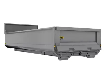 CMT gravel body 3D model