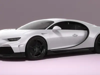 Bugatti Chiron Super Sport 3D model order