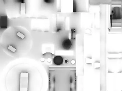 gun ready to face zombies low poly game ready  Low-poly 3D model