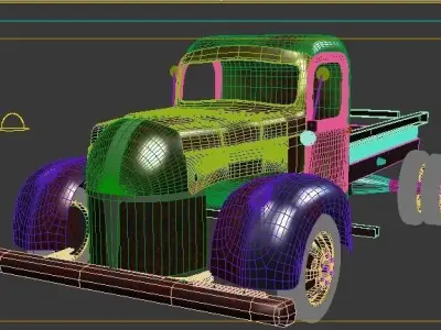 Old Truck 3D model