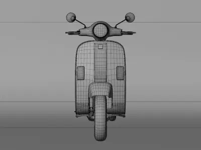 Piaggio Vespa Corsa 125 3D model