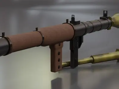 RPG-7 Free low-poly 3D model purchase