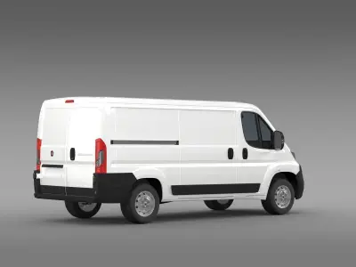 Fiat Ducato Van L2H1 2017 3D model