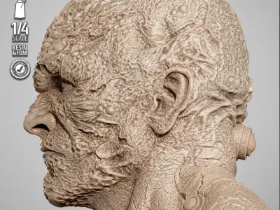 STAR WARS Darth Sion Portrait Bust 3D print model