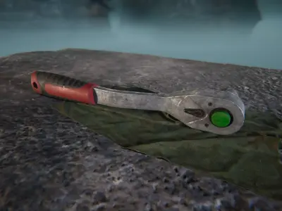 Ratchet Low-poly 3D model