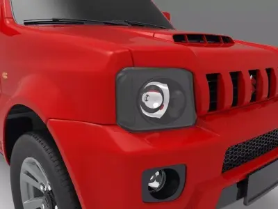 Suzuki Jimny 2012 3D model