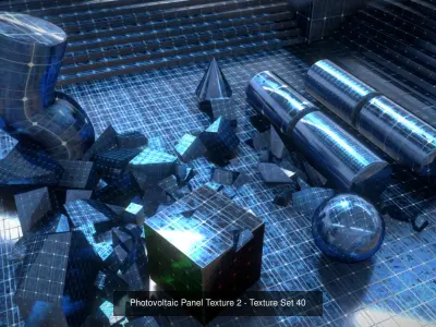 Solar Module Collection Version 1 3D Model Pack