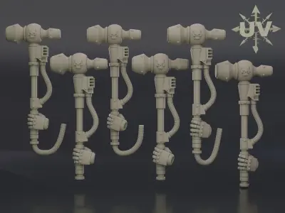 hh era hammers 3D print model