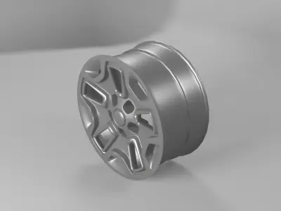 Jeep Wrangler Wheels rims 3D model