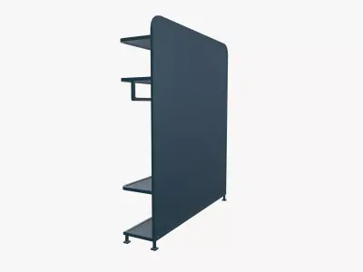 PPE Rack Low-poly 3D model