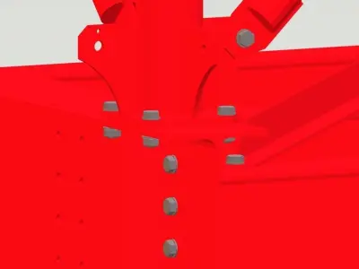 MIK-S bridge inventory Low-poly 3D model