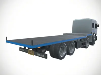 Goods Carrier Truck 2 3D model