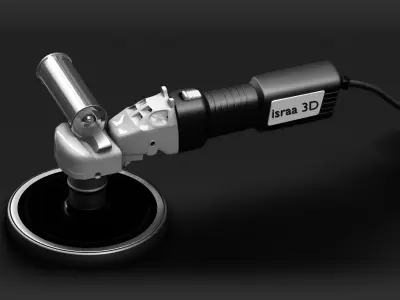 Sander  tool  Electric 3D model