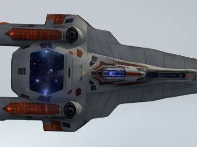 Hyper Jet Fighter 3 3D model