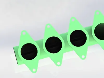 Exhaust Manifold 3D model
