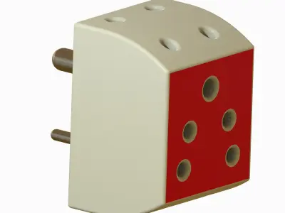 Electrical Plug Socket 3D print model