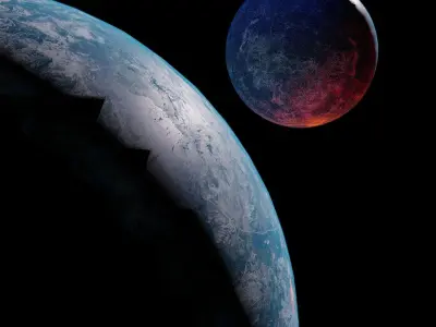 Sci-Fi Planets  3D model