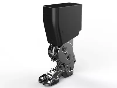 Robo leg  scifi part  3D model