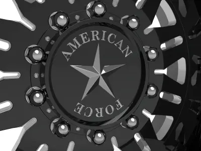 AMERICAN FORCE 6F93 OMEN SD WHEEL 3D print model