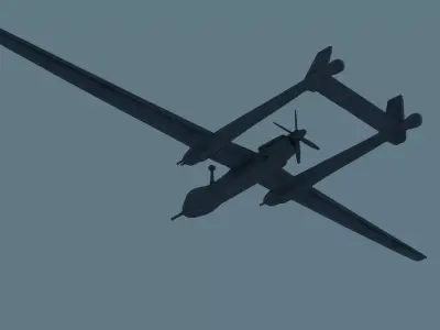 IDF Eitan UAV 3D print model
